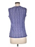 The Limited Blue Sleeveless Blouse Size M - photo 2