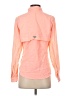 Columbia 100% Polyester Color Block Orange Long Sleeve Blouse Size S - photo 2