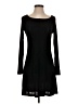 Flax Solid Black Casual Dress Size 4 (P) - photo 1