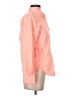 Columbia 100% Polyester Color Block Orange Long Sleeve Blouse Size S - photo 4