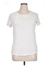 Natural Reflections 100% Cotton White Short Sleeve Top Size L - photo 1