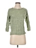 J. McLaughlin 100% Linen Green Pullover Sweater Size S - photo 1