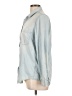 Jaclyn Smith 100% Cotton Blue Long Sleeve Button-Down Shirt Size L - photo 5