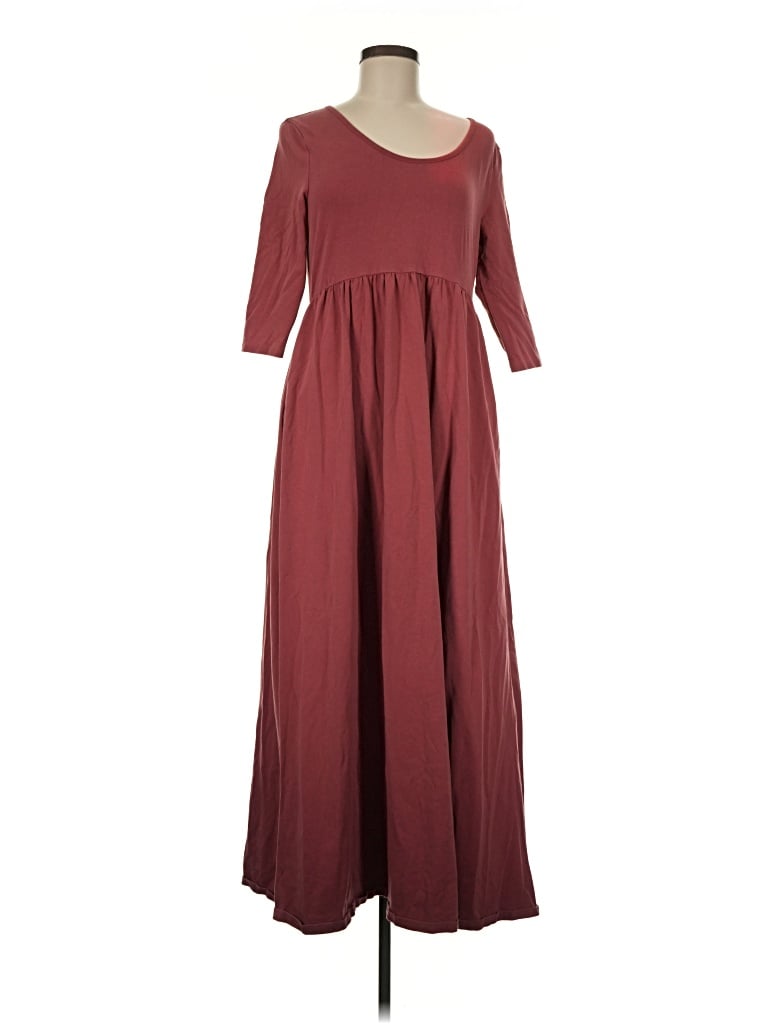 Pre-owned Matilda Jane Casual Dress In Burgundy