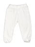 Carter's Solid White Casual Pants 6-9 MO / 9 MO - photo 1