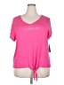 Bebe Pink Active T-Shirt Size 3X - photo 1