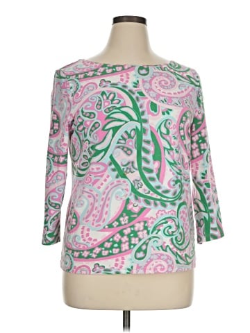 Talbots 3/4 Sleeve T-Shirt (view 1)