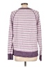 L.L.Bean 100% Cotton Stripes Purple Pullover Sweater Size L (tall) - photo 2
