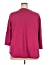 Ruby Rd. Burgundy 3/4 Sleeve T-Shirt Size 2X - photo 2