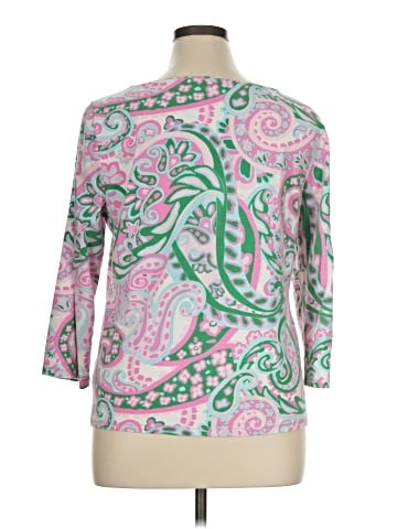 Talbots 3/4 Sleeve T-Shirt (view 2)