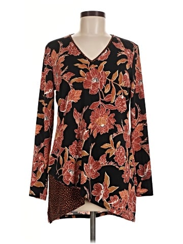 Susan Graver Long Sleeve T-Shirt (view 1)