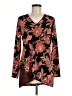 Susan Graver Black Long Sleeve T-Shirt Size M - photo 1
