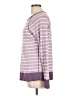 L.L.Bean 100% Cotton Stripes Purple Pullover Sweater Size L (tall) - photo 5