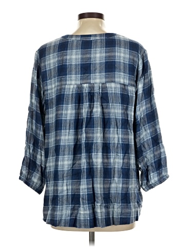 Wrangler Jeans Co 3/4 Sleeve Blouse (view 2)