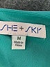 She + Sky 100% Polyester Solid Teal Cocktail Dress Size M - photo 4