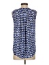 Not Your Daughter's Jeans 100% Polyester Blue Sleeveless Blouse Size S - photo 2