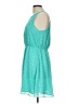 Forever 21 100% Polyester Polka Dots Teal Casual Dress Size L - photo 5