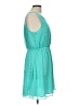 Forever 21 100% Polyester Polka Dots Teal Casual Dress Size L - photo 4
