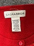 Sag Harbor 100% Acrylic Red Cardigan Size S - photo 7