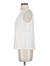 Worthington 100% Polyester White Sleeveless T-Shirt Size S - photo 5
