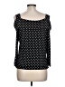 Clara Sun Woo Polka Dots Black Sleeveless Blouse Size L - photo 2