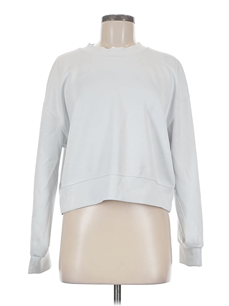 Pre-owned Unbranded Sweatshirt In Silver