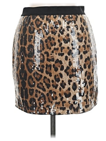 Sans Souci Faux Leather Skirt (view 2)