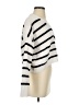 Self Esteem 100% Polyester Stripes White Pullover Sweater Size S - photo 4