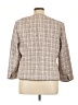 Anne Klein 100% Polyester Tweed Ivory Blazer Size 16 - photo 2