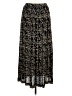 Chico's Design 100% Rayon Print Black Casual Skirt One size - photo 2