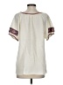 J.Crew 100% Cotton Ivory Short Sleeve Blouse Size S - photo 2