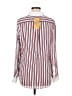 Tommy Hilfiger 100% Polyester Stripes Red Long Sleeve Blouse Size M - photo 2