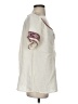 J.Crew 100% Cotton Ivory Short Sleeve Blouse Size S - photo 4