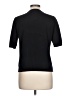 August Silk Black Cardigan Size L - photo 2
