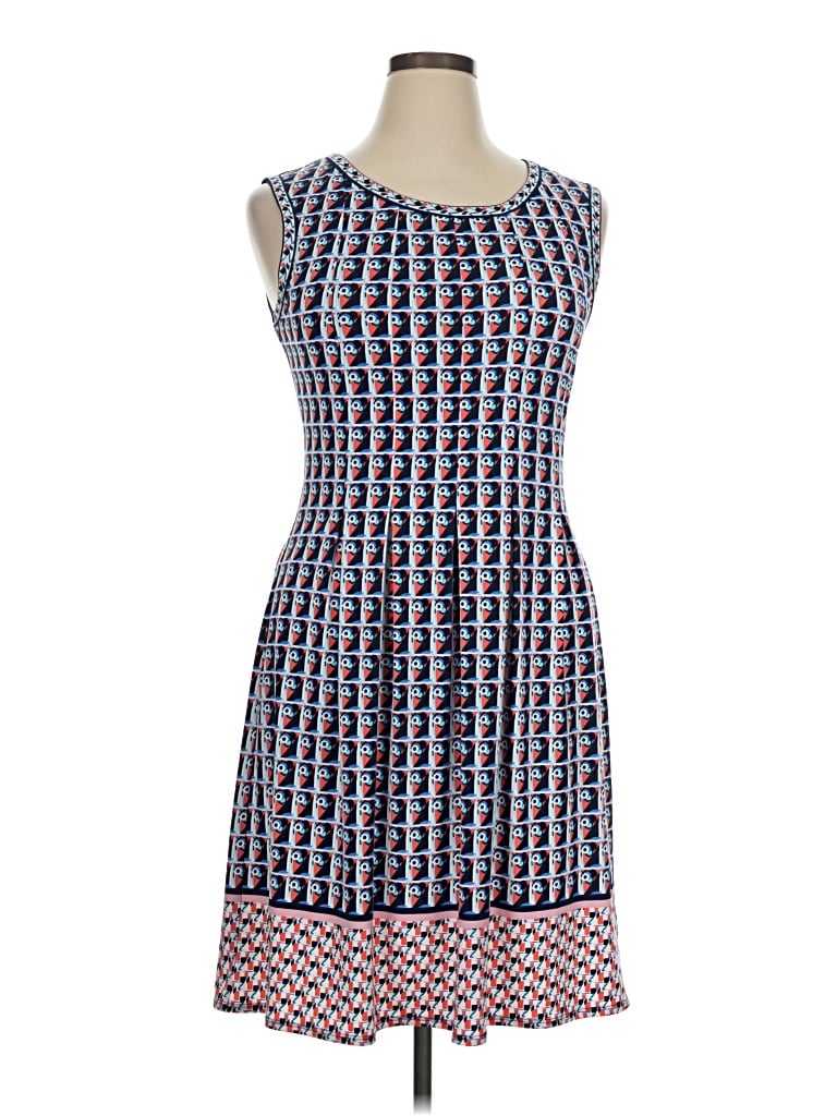 Pre-owned Max Studio Casual Dress In Blue