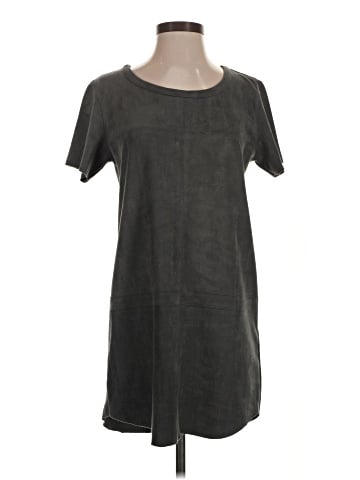 Olivaceous Casual Dress (view 1)