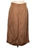 Ann Taylor Solid Brown Casual Skirt Size 8 - photo 2