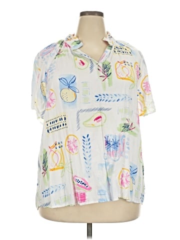 Crown & Ivy Short Sleeve Polo (view 1)