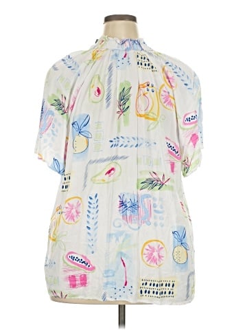 Crown & Ivy Short Sleeve Polo (view 2)
