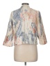 Chico's Print Ivory Blazer Size Med (1) - photo 2