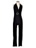 Perseption Concept Solid Black Jumpsuit Size XL - photo 1