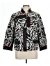 Chico's Print Black Jacket Size L - photo 1