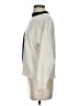 Aqua 100% Cashmere Color Block Black Cashmere Pullover Sweater Size XS - photo 5