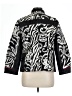 Chico's Print Black Jacket Size L - photo 2