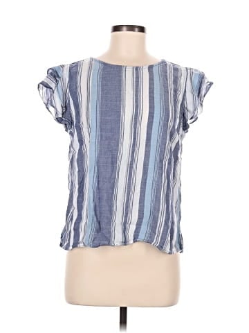 CALVIN KLEIN JEANS Short Sleeve Blouse (view 1)
