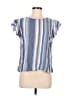CALVIN KLEIN JEANS Blue Short Sleeve Blouse Size M - photo 1