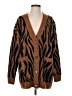 Zara Animal Print Brown Cardigan Size S - photo 1
