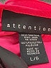 Attention 100% Polyester Pink Sleeveless Blouse Size L - photo 7