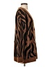 Zara Animal Print Brown Cardigan Size S - photo 4