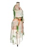 DKNY 100% Polyester Tropical Green Cocktail Dress Size 14 (petite) - photo 4